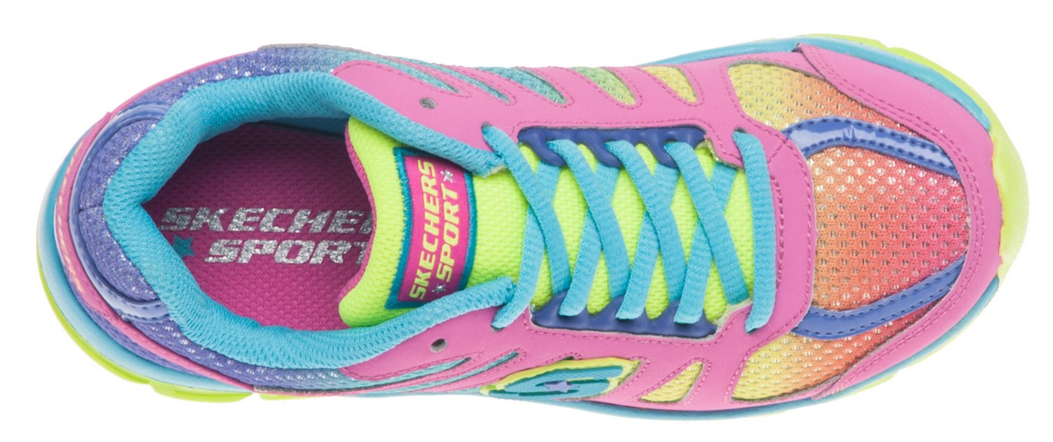 SKECHERS Girls' Lite Dreamz Dreamcatcher Athletic Lifestyle Shoes thumbnail