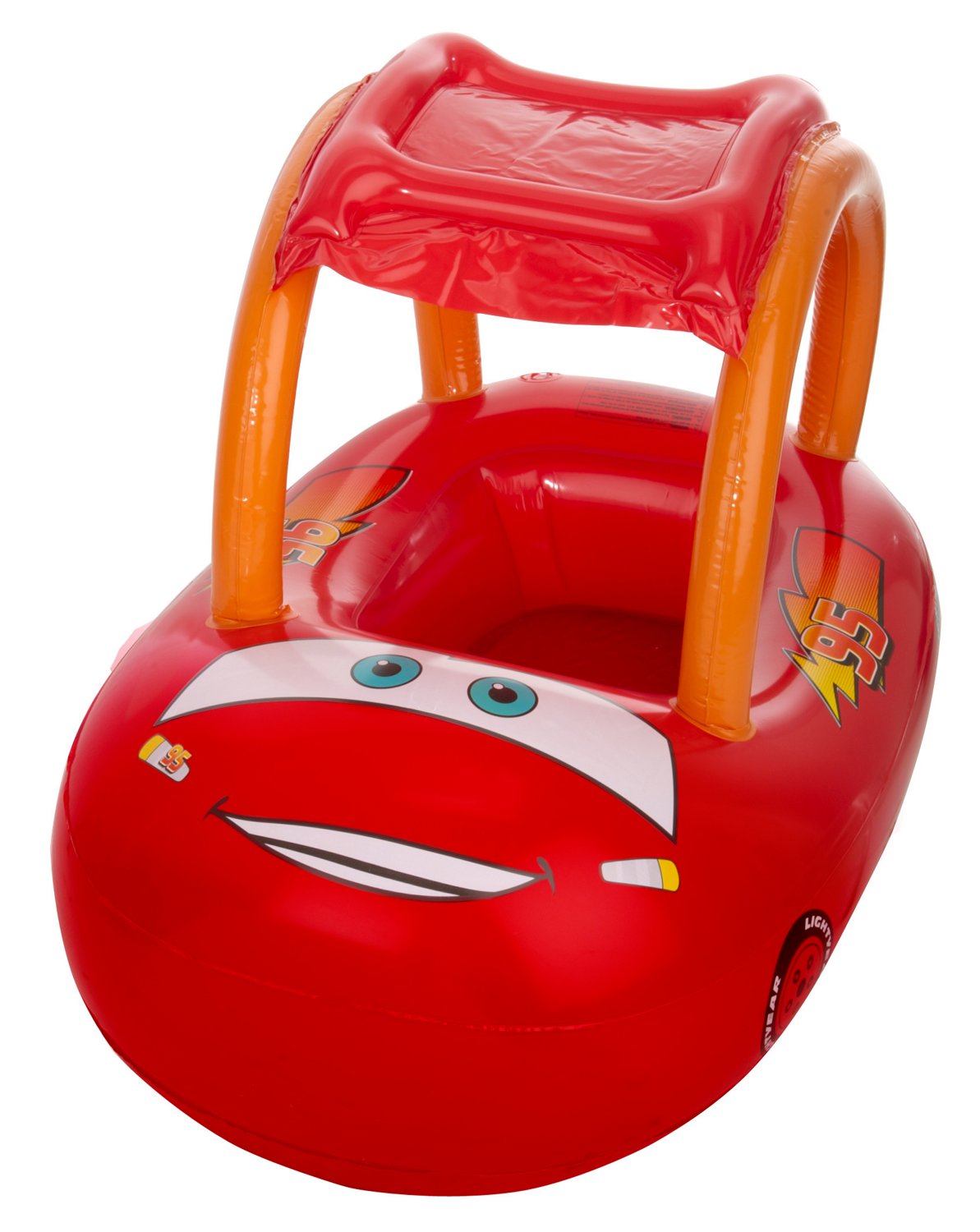 SwimWays Disney Cars Sun Canopy Baby Float