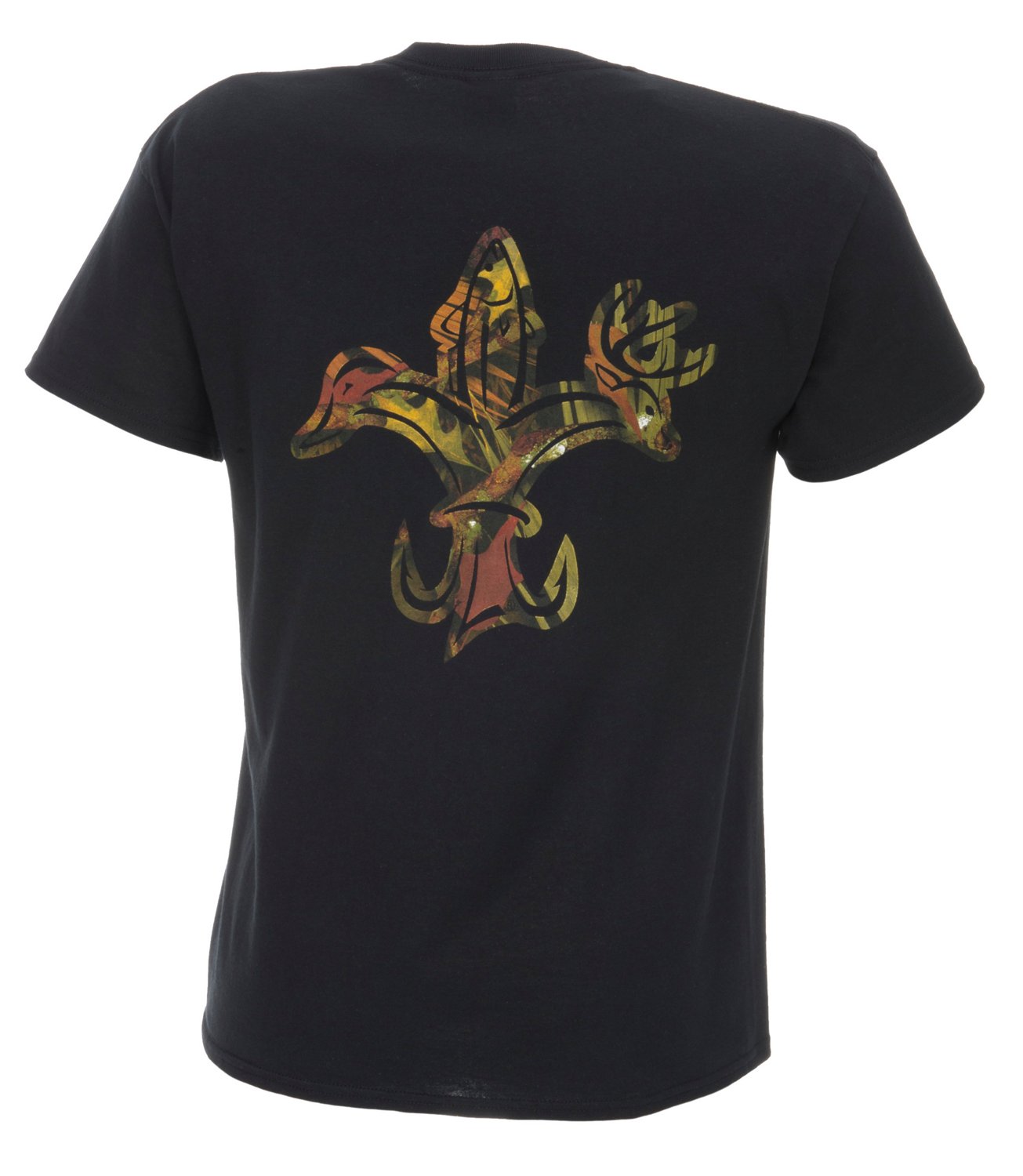 Gildan Adults' Sportsman Woodland Camo T-shirt