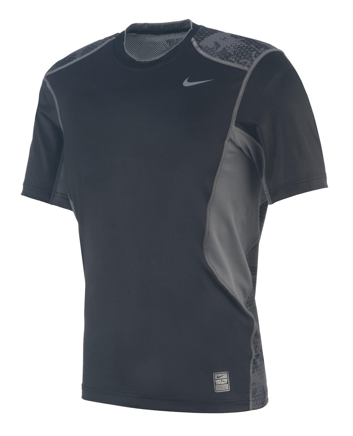 Nike Men's Dri-FIT Pro Combat Hypercool Grid Camo Shirt