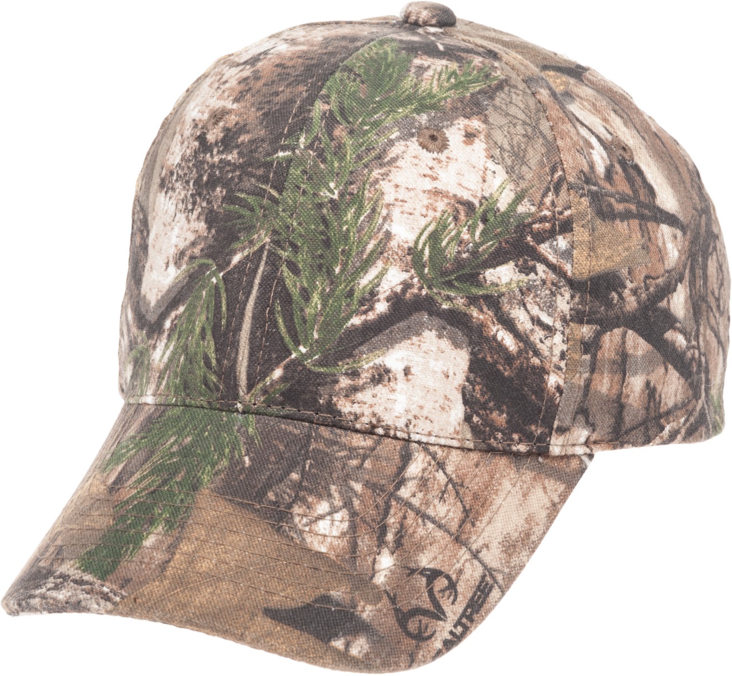 Outdoor Cap Kids' 6-Panel Camo Twill Cap