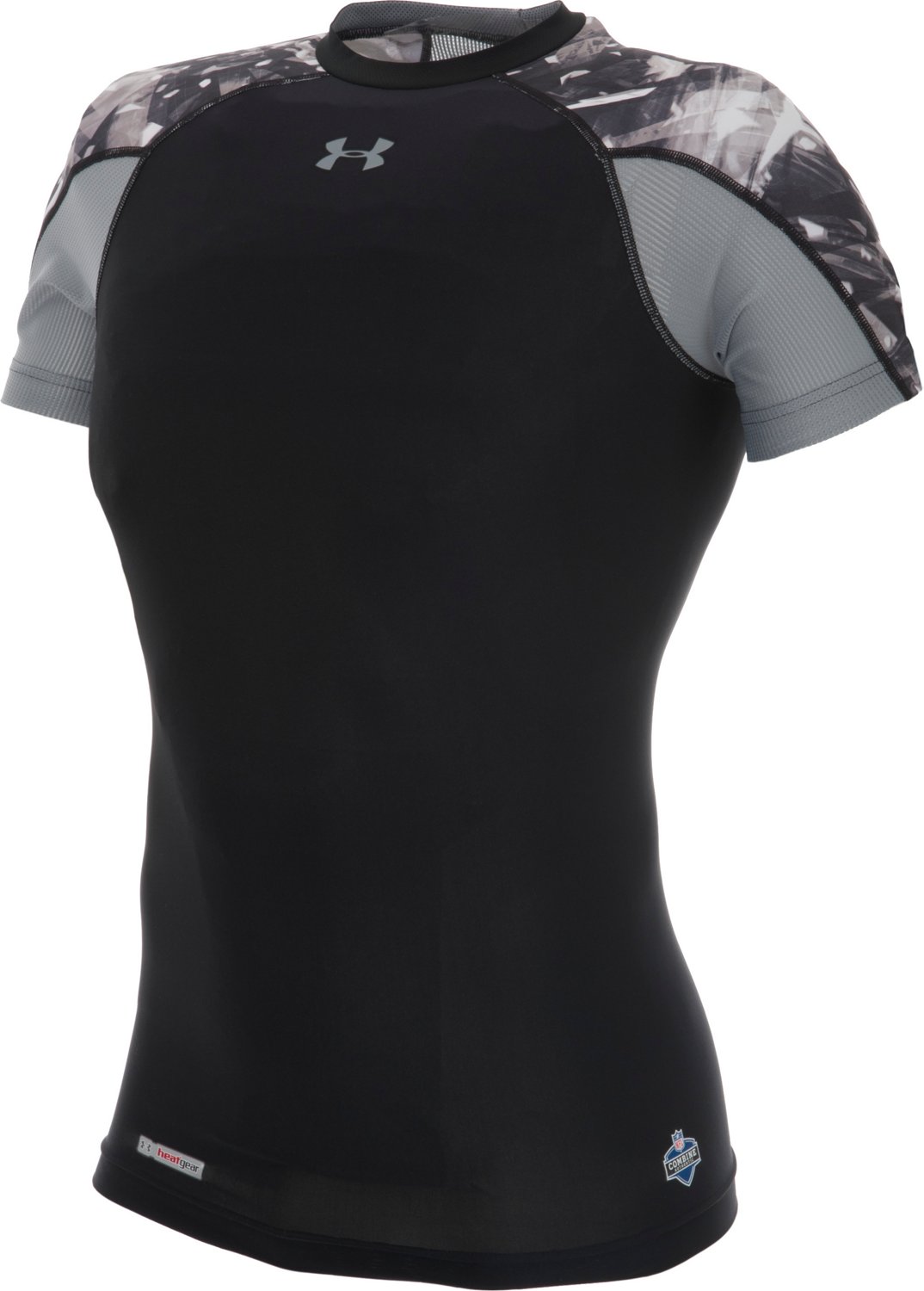 Under Armour® Men's HeatGear® NFL Combine Authentic Shatter Short Sleeve Compression T-shirt