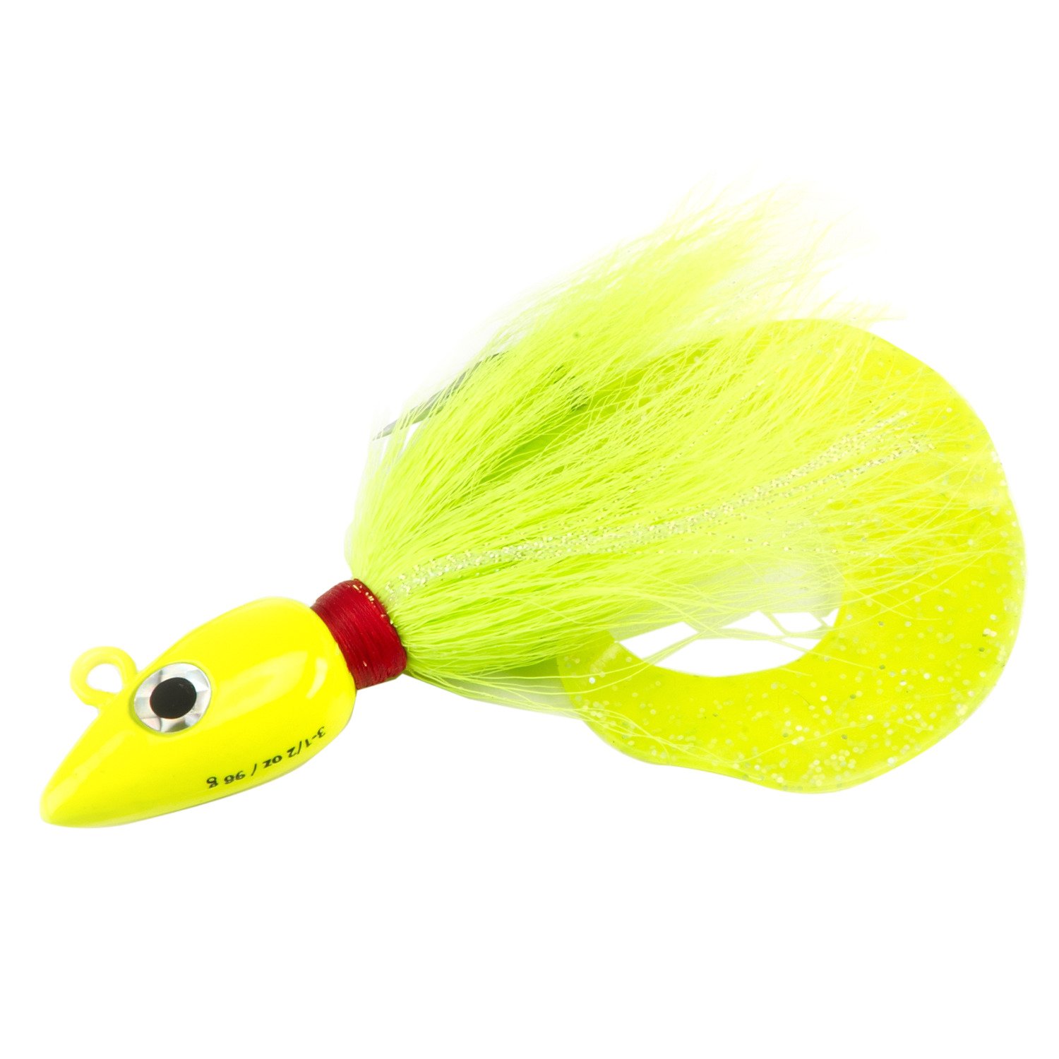 Williamson Arrow Head Chartreuse 3-1/2 oz Jig