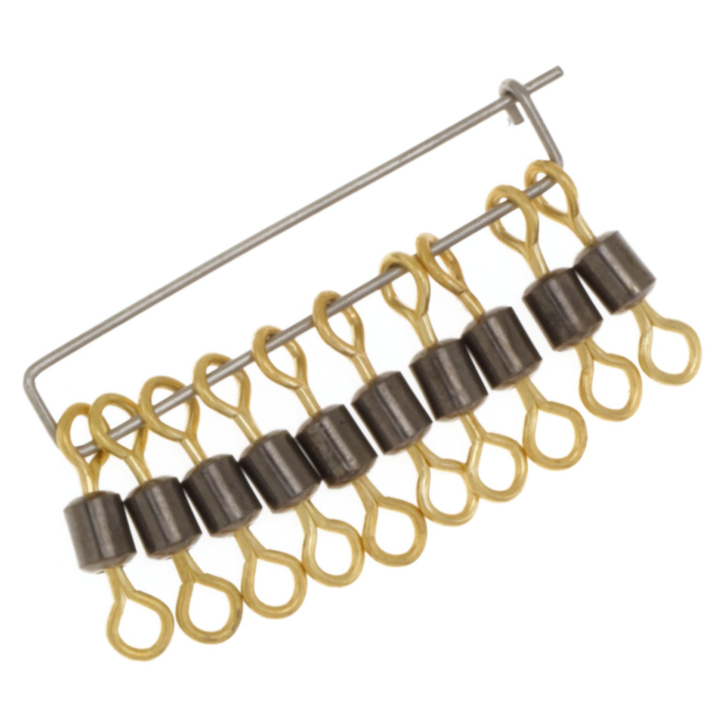 P-Line Dura-Max High-Speed Rolling Treble Swivels 10-Pack