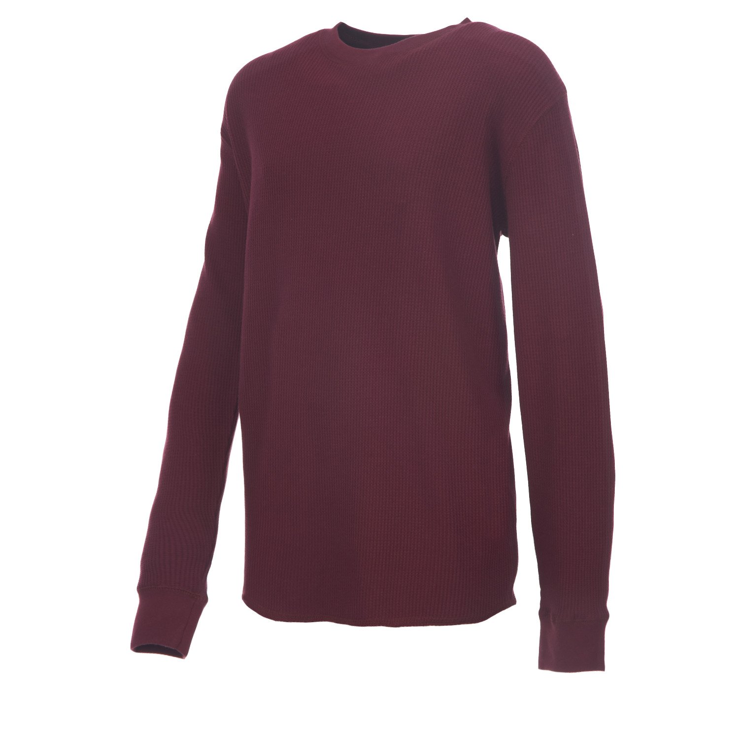 Magellan Outdoors Boys' Long-Sleeve Solid Thermal Crew-Neck T-Shirt