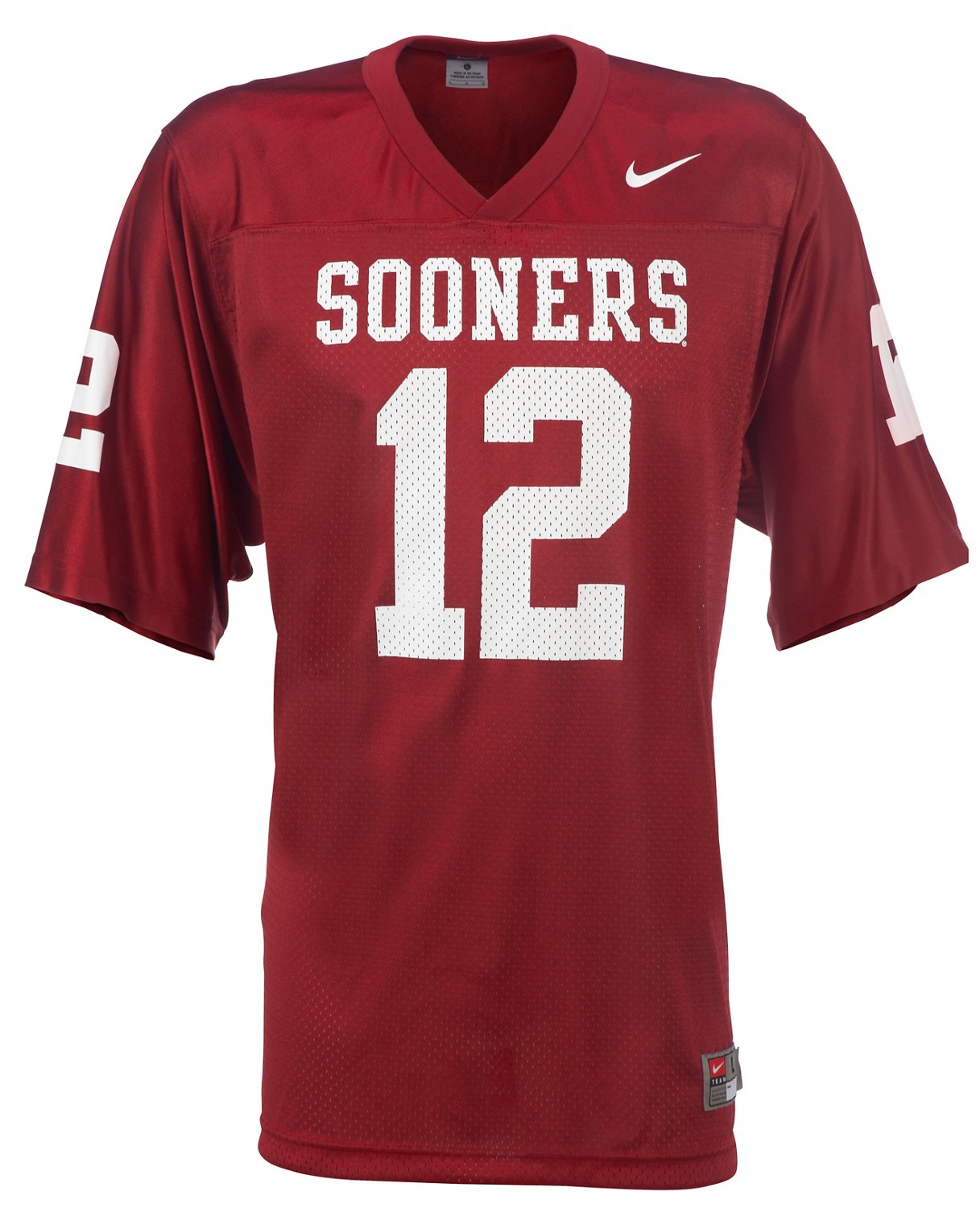 Nike Men's University of Oklahoma Replica Football Jersey thumbnail