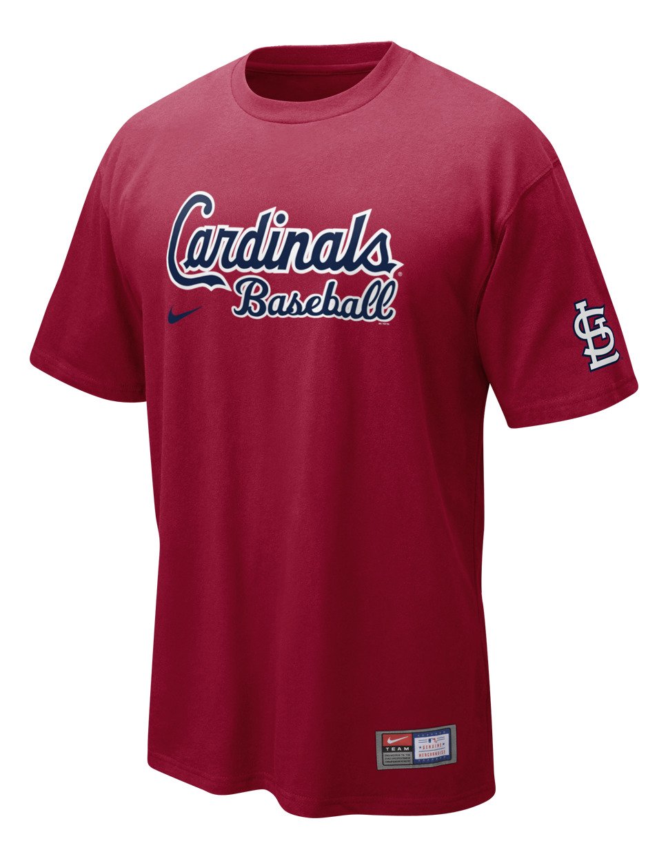Nike Adults' St. Louis Cardinals Short Sleeve Practice T-shirt
