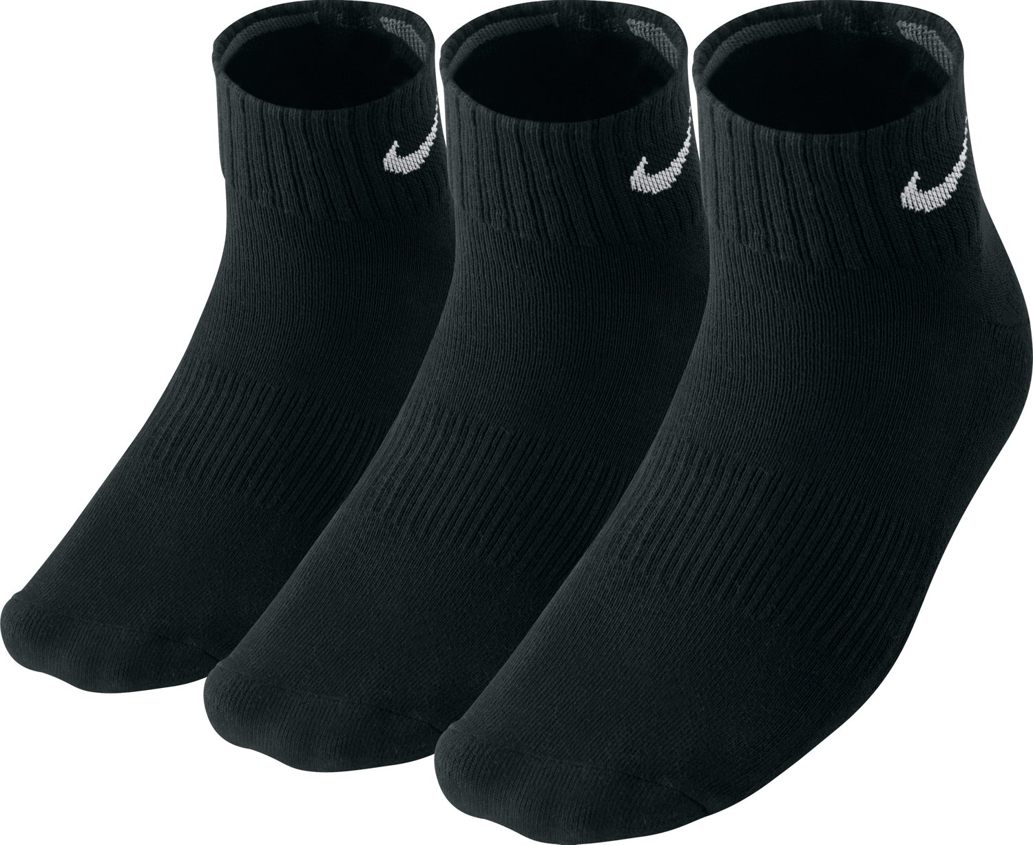 Nike Adults' Cotton Quarter Socks 3-Pack thumbnail