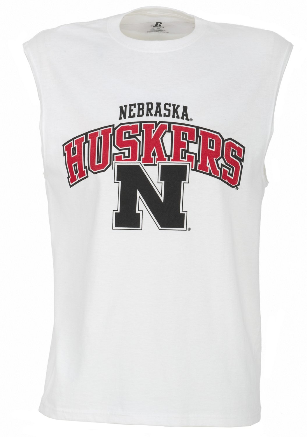 Russell Athletic™ Men's Basic Lightweights Nebraska Muscle T-shirt