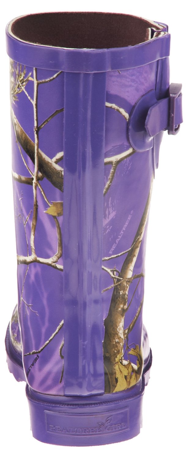 Realtree Girls' Ms Jojo Tall Rubber Rain Boots thumbnail