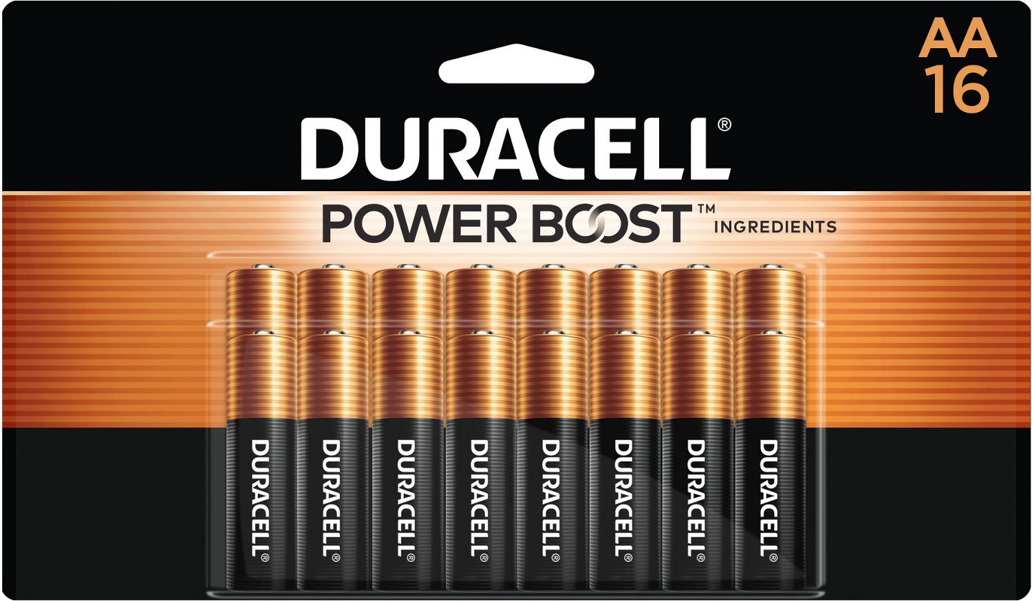 Duracell Coppertop AA Batteries 16-Pack