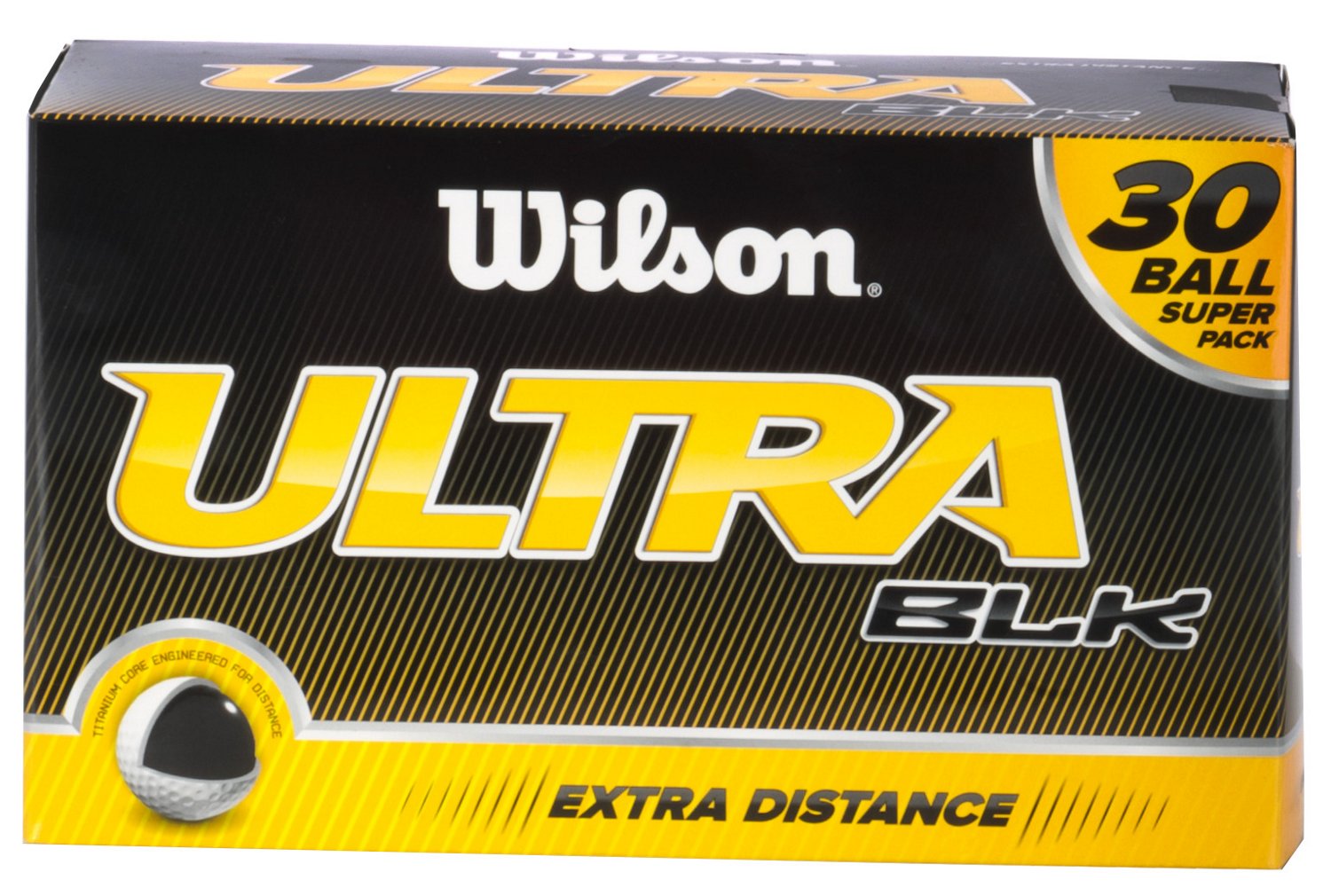 Wilson Ultra Black Golf Balls 30-Pack