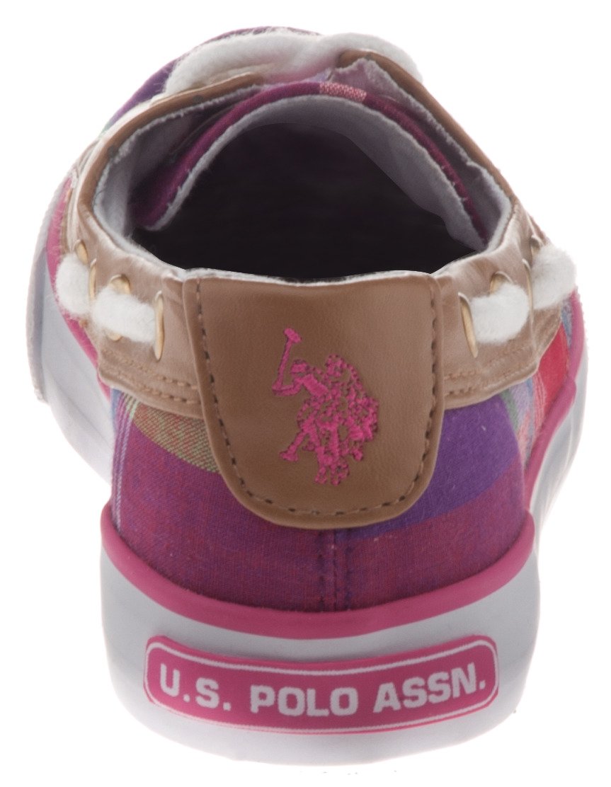 U.S. Polo Girls' Rudder Casual Boat Shoes thumbnail
