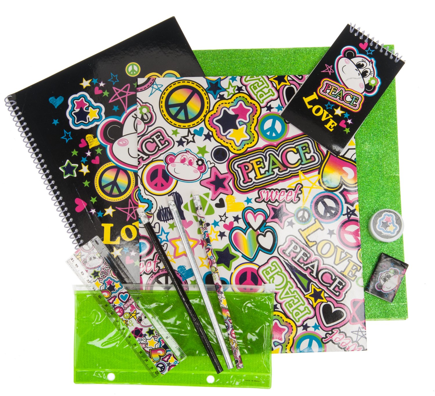 Accessories 22 Girls' 11-Piece Stationery Set