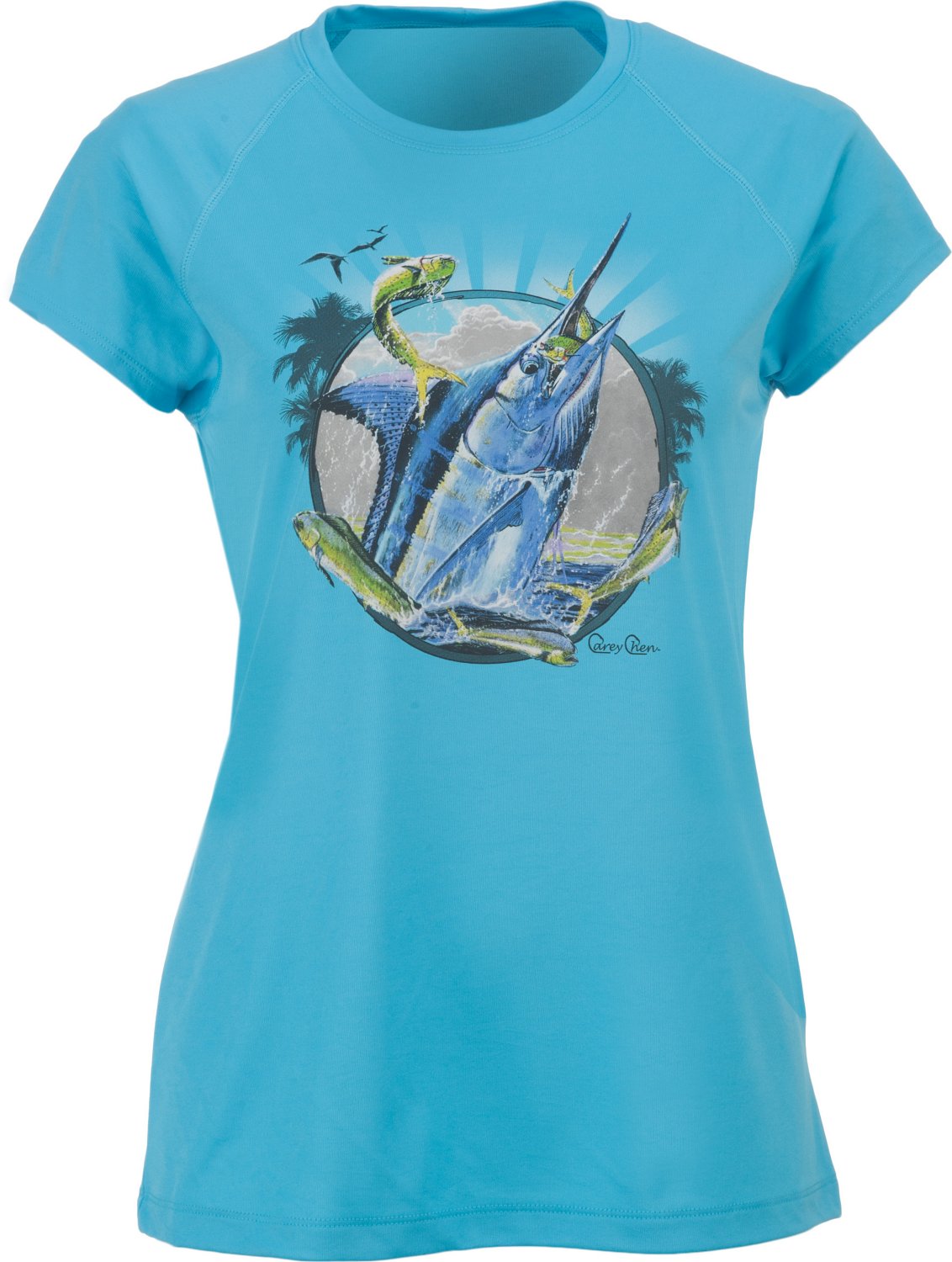 Magellan Outdoors Women's Carey Chen Blue Marlin T-shirt