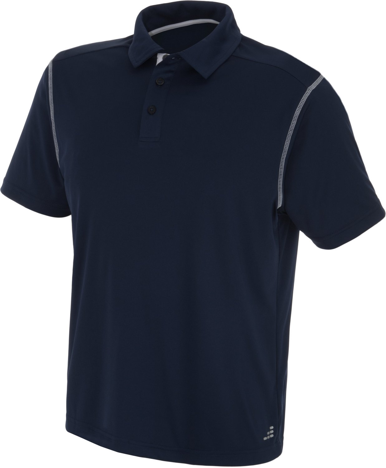 BCG Men's Coverstitch Armhole Father's Day Polo Shirt