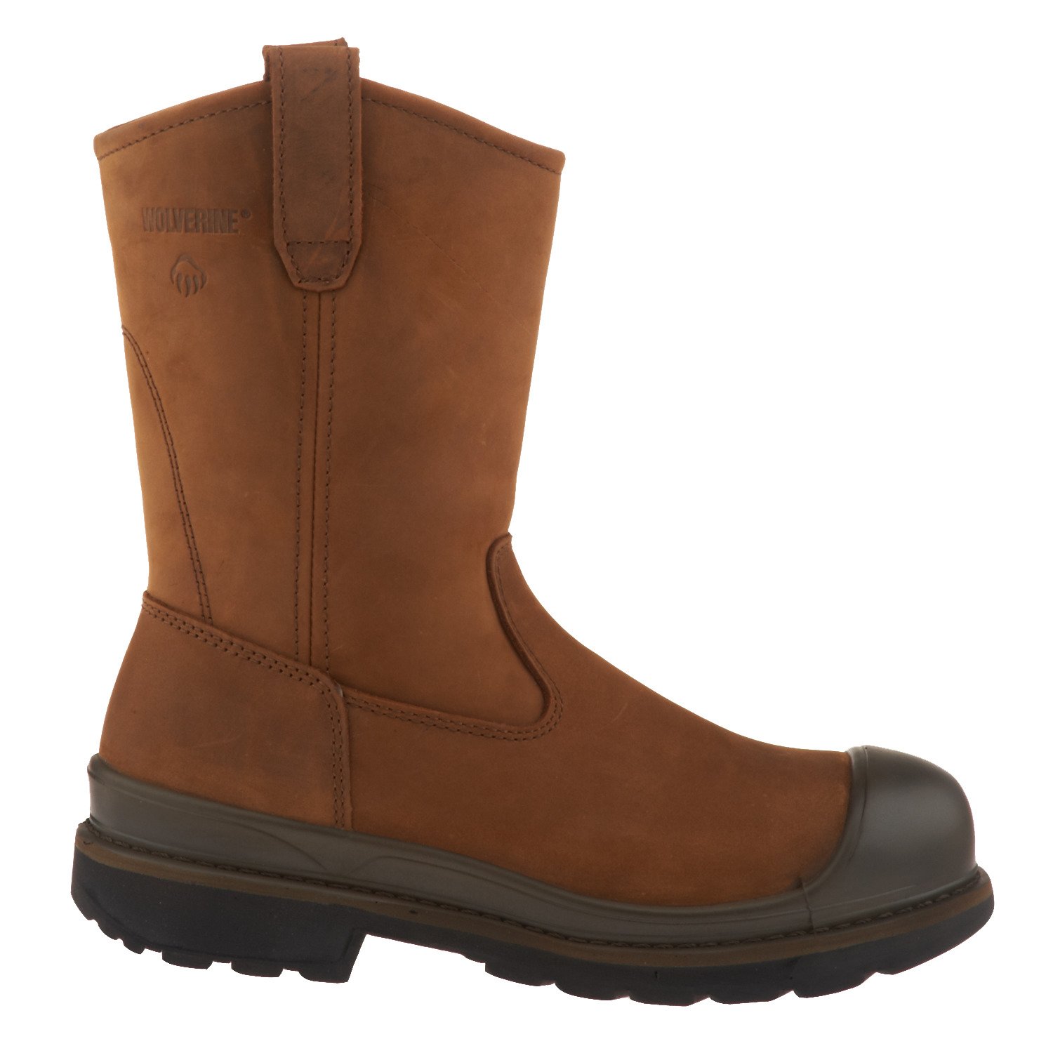 Wolverine Men's Crawford Steel-Toe Waterproof Work Boots