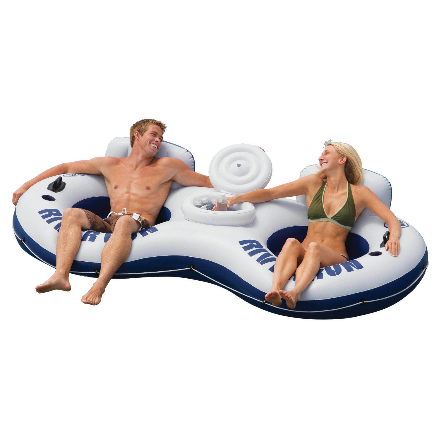 INTEX® River Run II 2-Person Inflatable Tube with Cooler