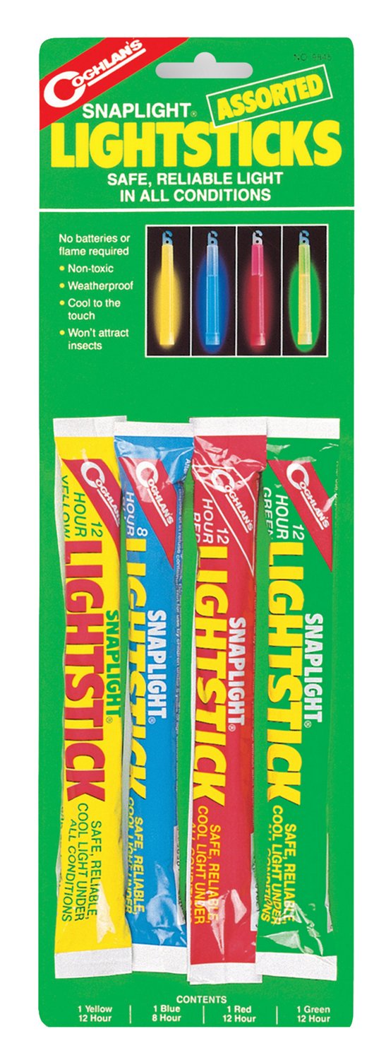 Coghlan's Snaplight Lightsticks 4-Pack