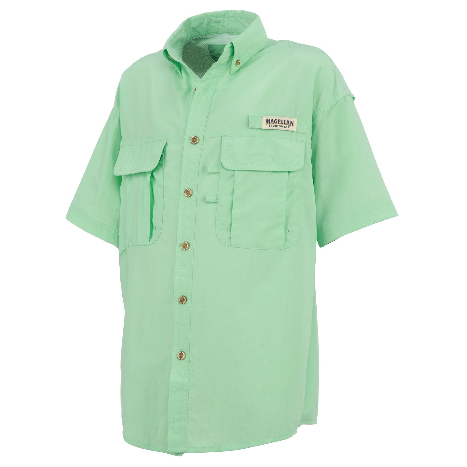 Magellan Outdoors Boys' Laguna Madre Short Sleeve Fishing Shirt thumbnail