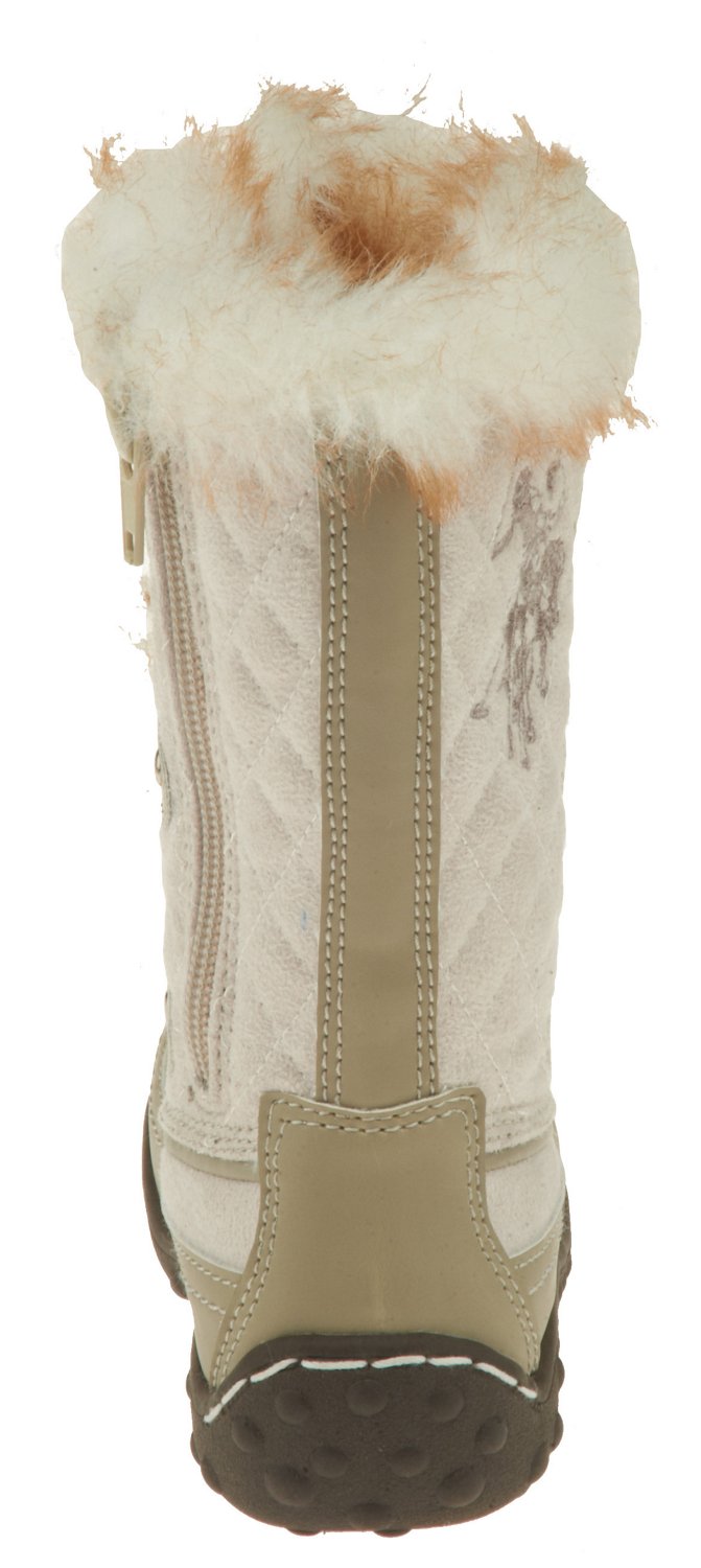 U.S. Polo Infant Girls' Microfiber Boots thumbnail