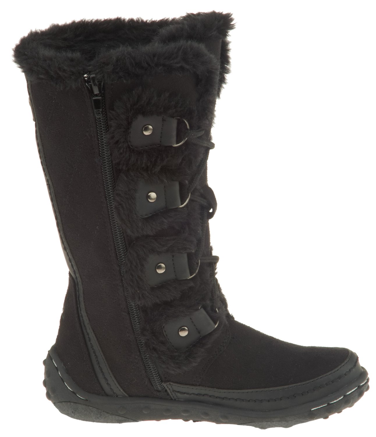 U.S. Polo Girls' Microfiber Boots thumbnail