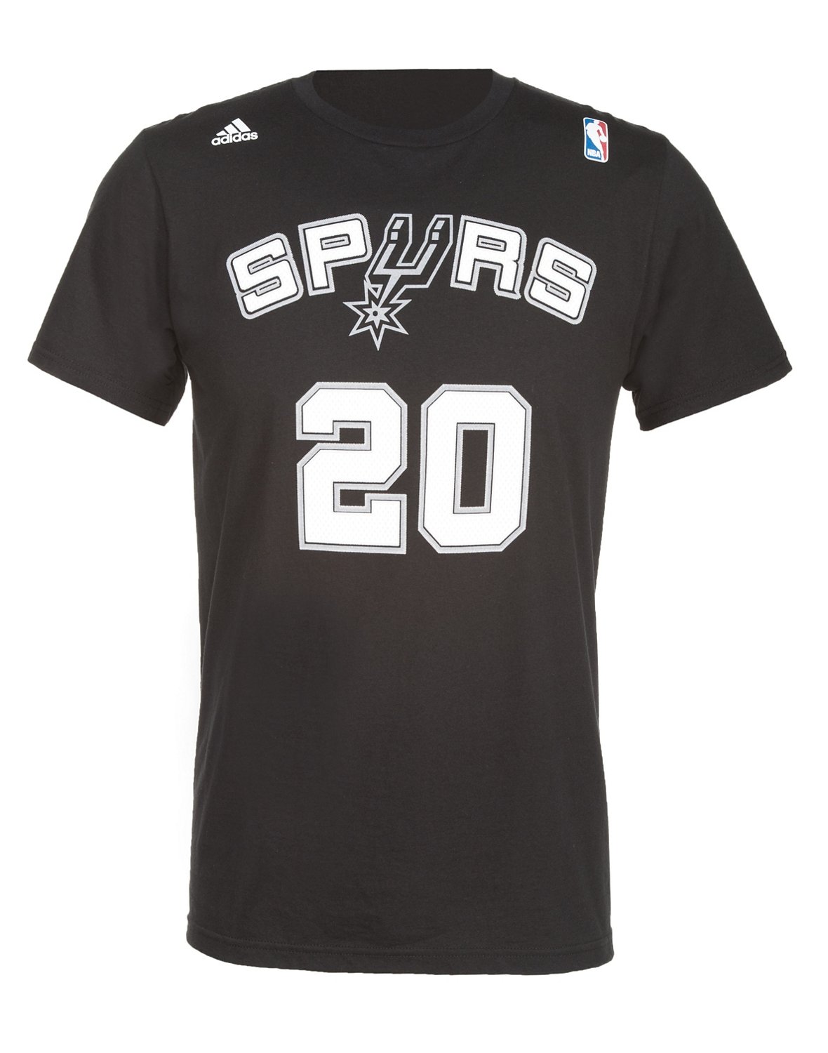 adidas Men's Manu Ginobili #20 Game Time T-shirt