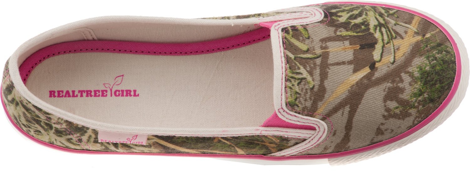 Realtree Girl Women's Leah Canvas Slip-On Shoes thumbnail
