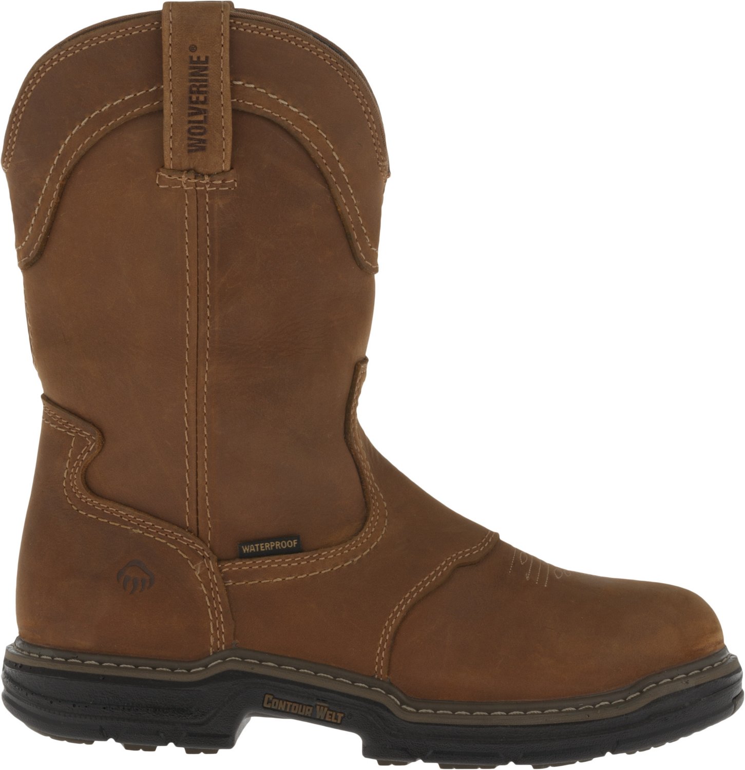 Wolverine Men's Anthem MultiShox® Contour Welt® WP Western Wellington Boots