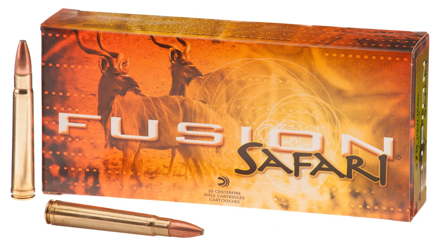 Federal® Fusion Safari .375 H&H 300-Grain Centerfire Rifle Ammunition