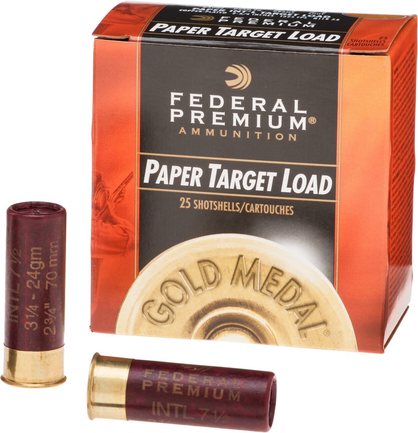 Federal Premium® Gold Metal International Paper 12 Gauge Shotshells