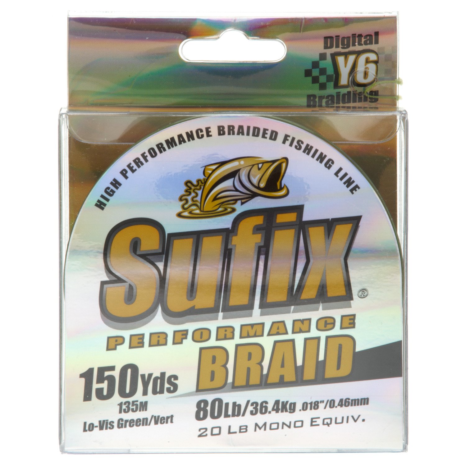 Sufix® Performance 80 lb. - 150 yards Braided Fishing Line