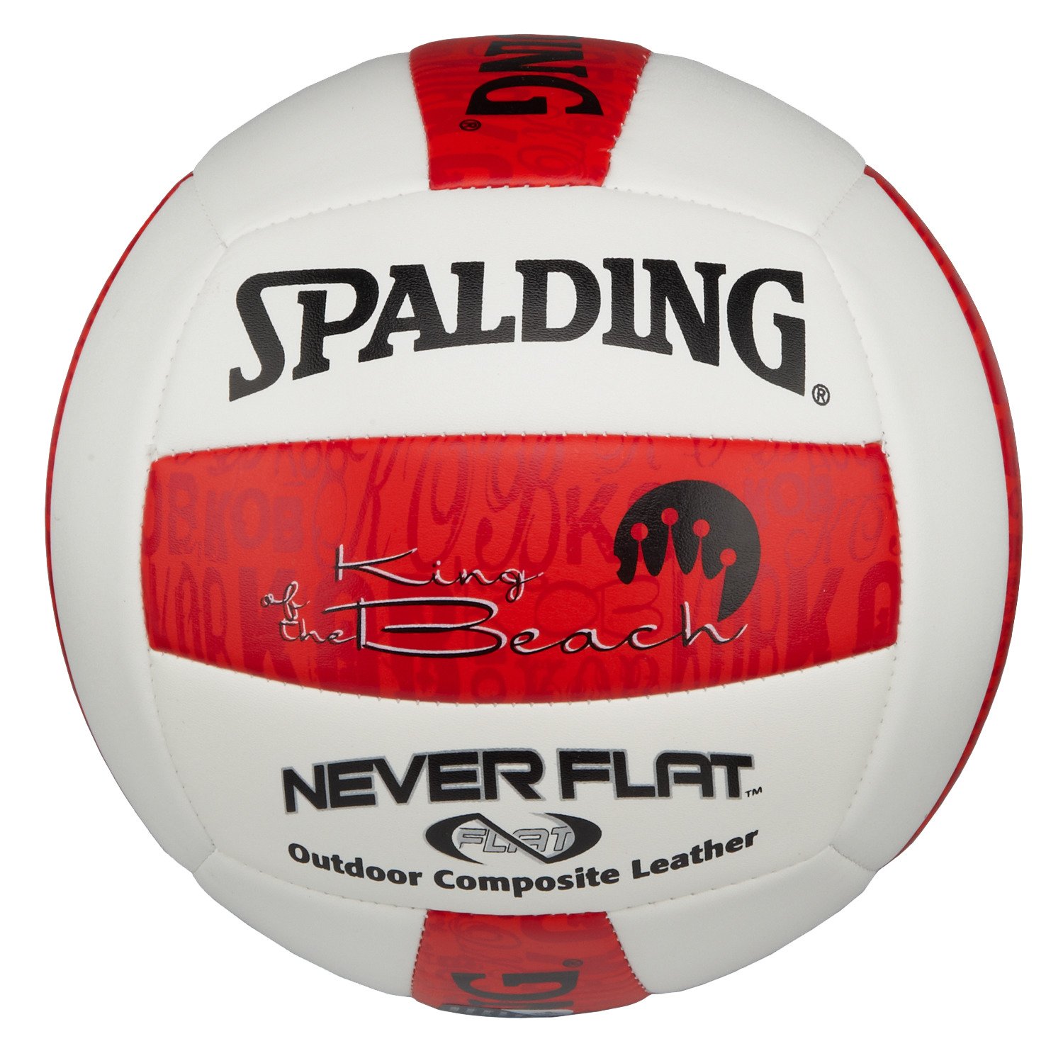 Spalding NEVERFLAT® King of the Beach Recreational Outdoor Volleyball