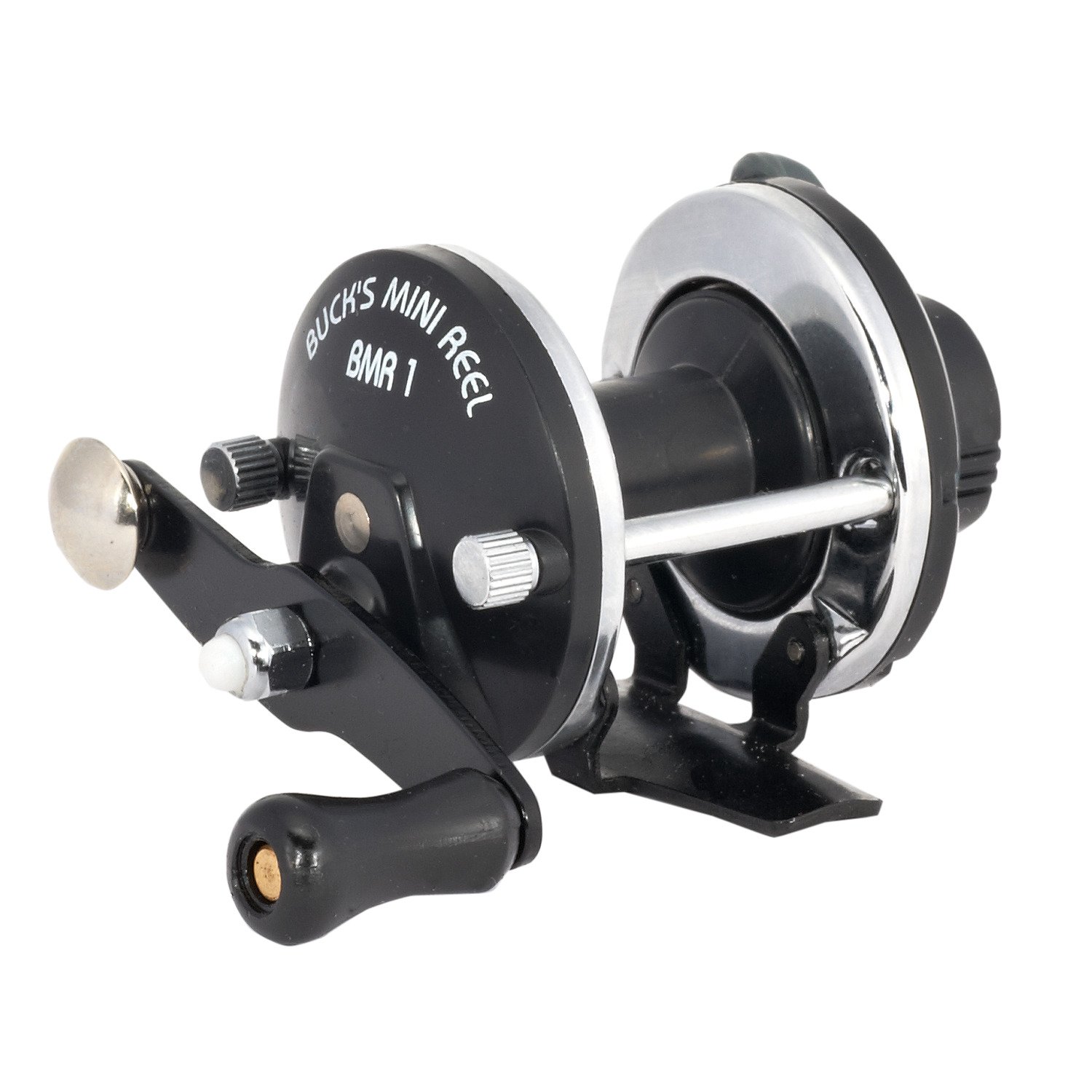 B 'n' M Buck's Mini-Baitcast Reel Right-handed