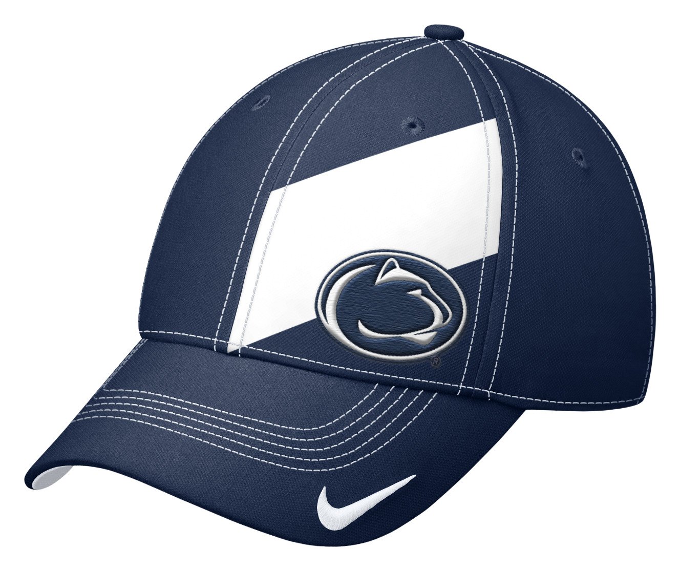 Nike Men's Pennsylvania State University Dri-FIT Legacy91 Players Swoosh Flex Cap