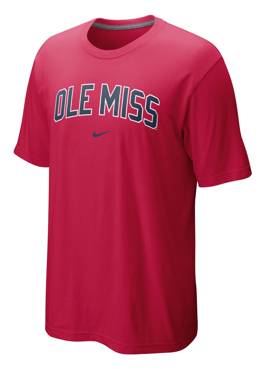 Nike Men's University of Mississippi Short Sleeve Classic Arch T-shirt
