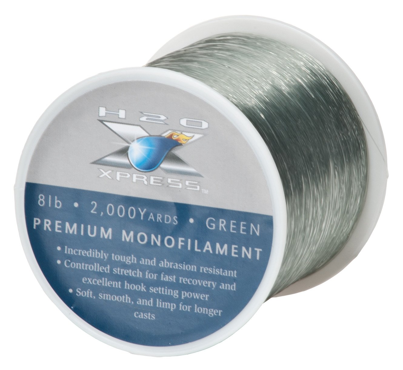 H2O XPRESS™ 8 lb. - 2,000 yds. Premium Monofilament Fishing Line