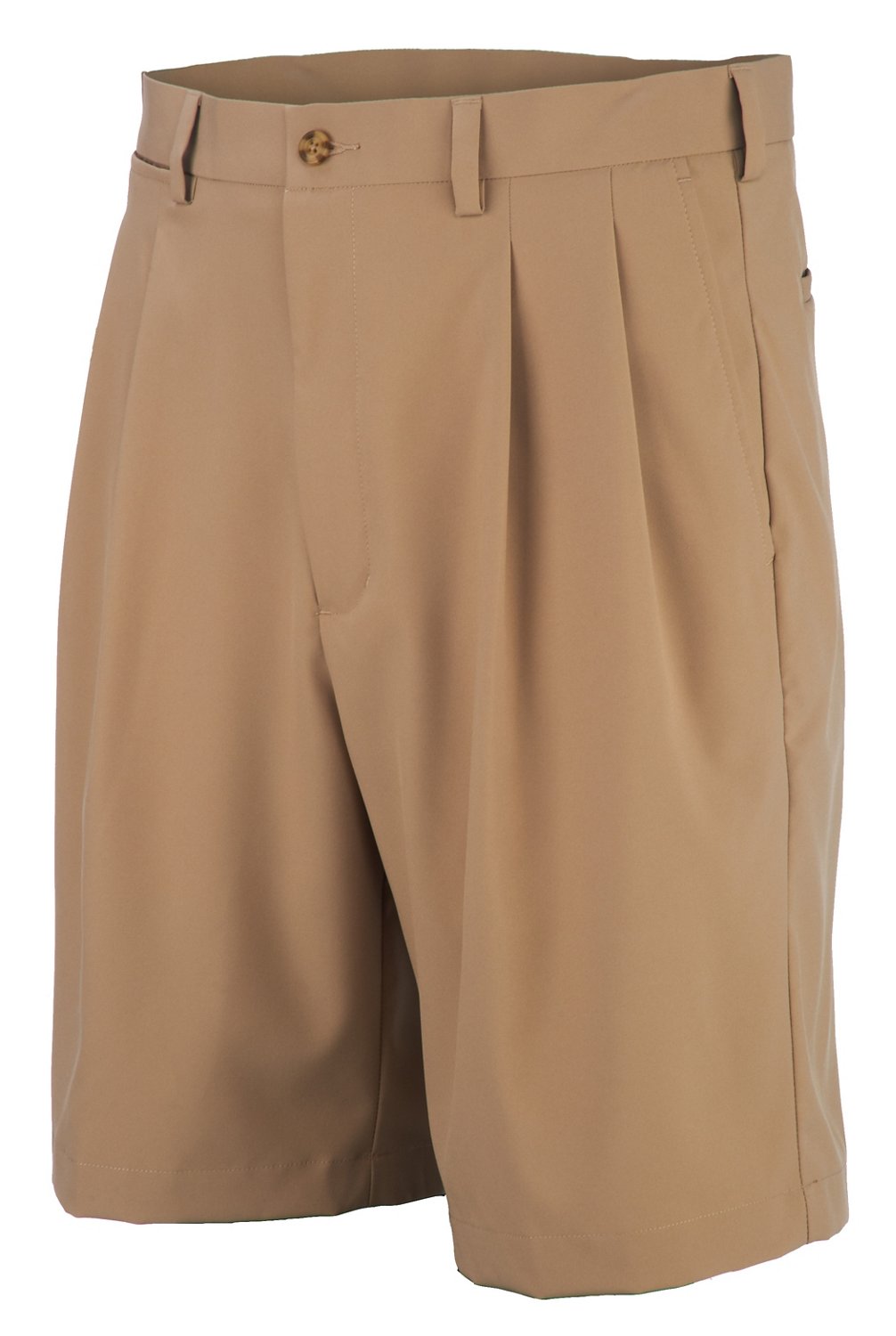 PGA Tour Men's Microfiber Pleat Golf Short