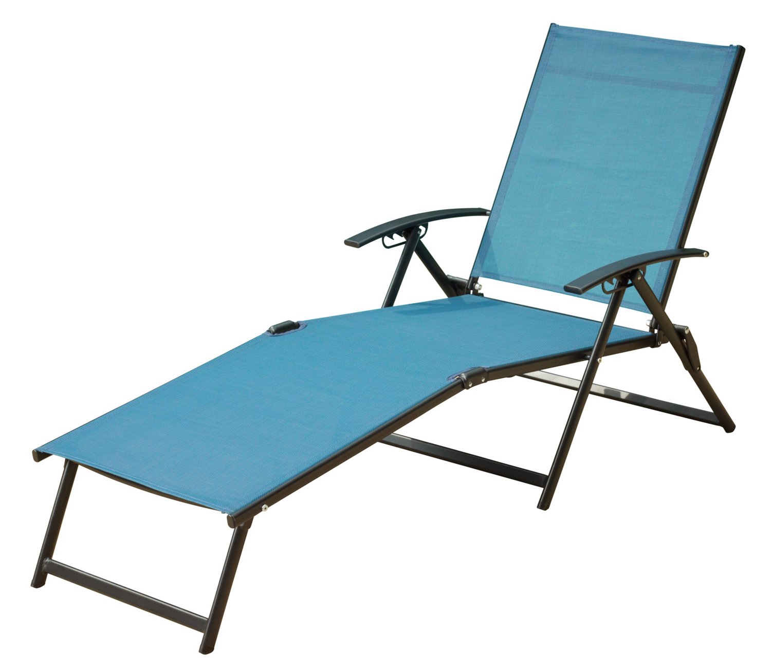 Mosaic Folding Sling Chaise Lounge