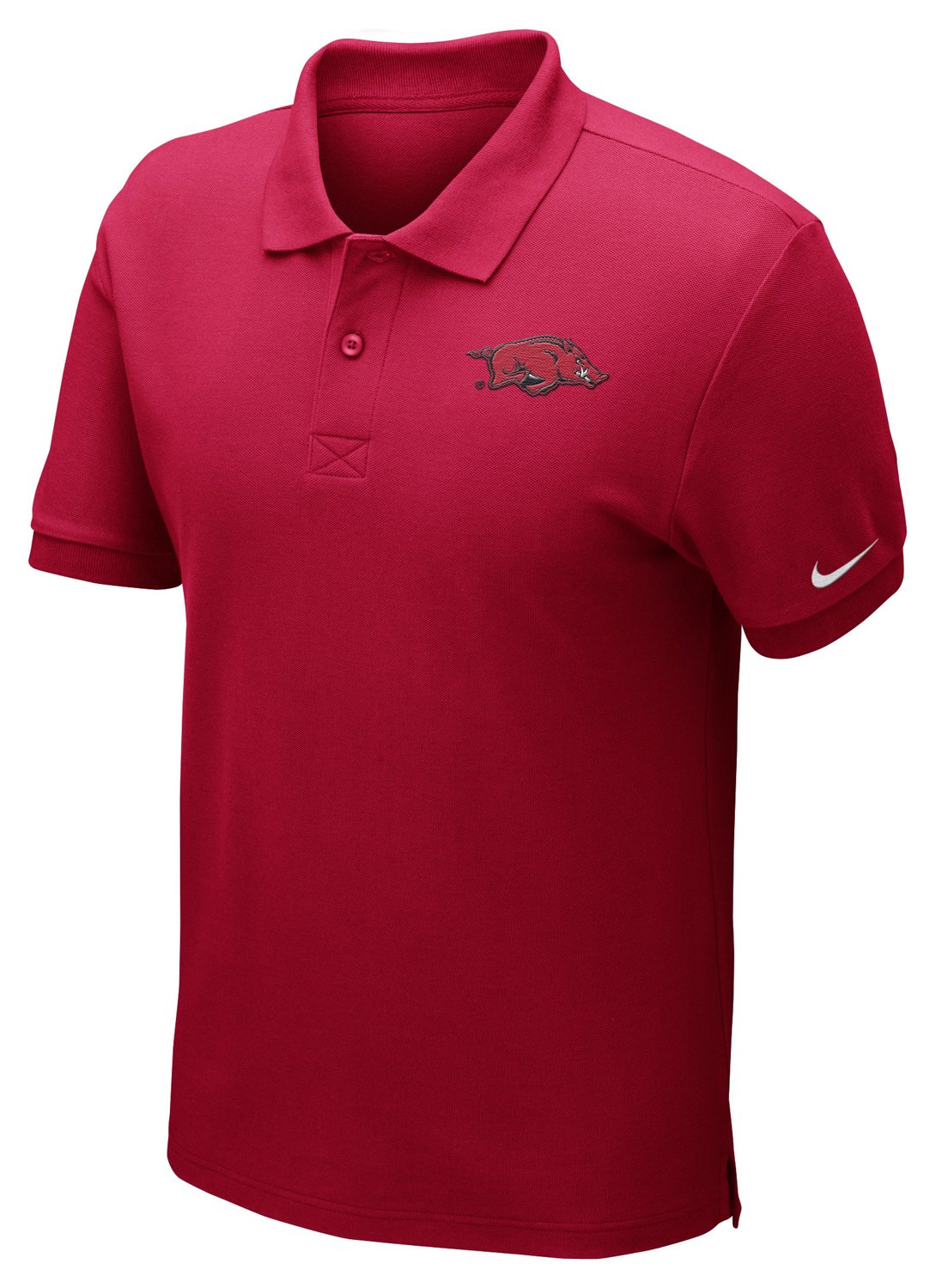 Nike Men's University of Arkansas Cotton Piqué Polo