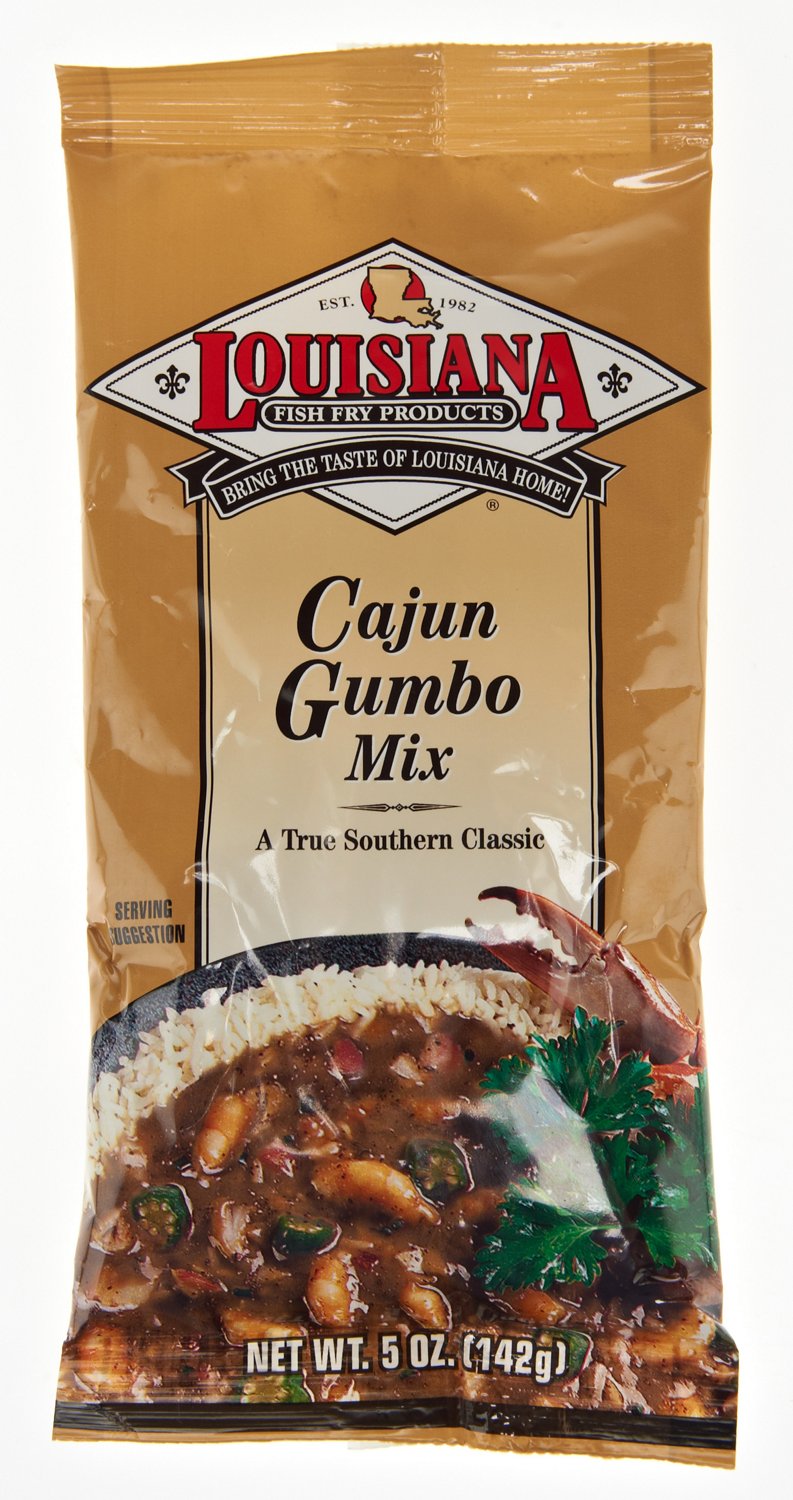 Louisiana Fish Fry Products 5 oz. Cajun Gumbo Mix