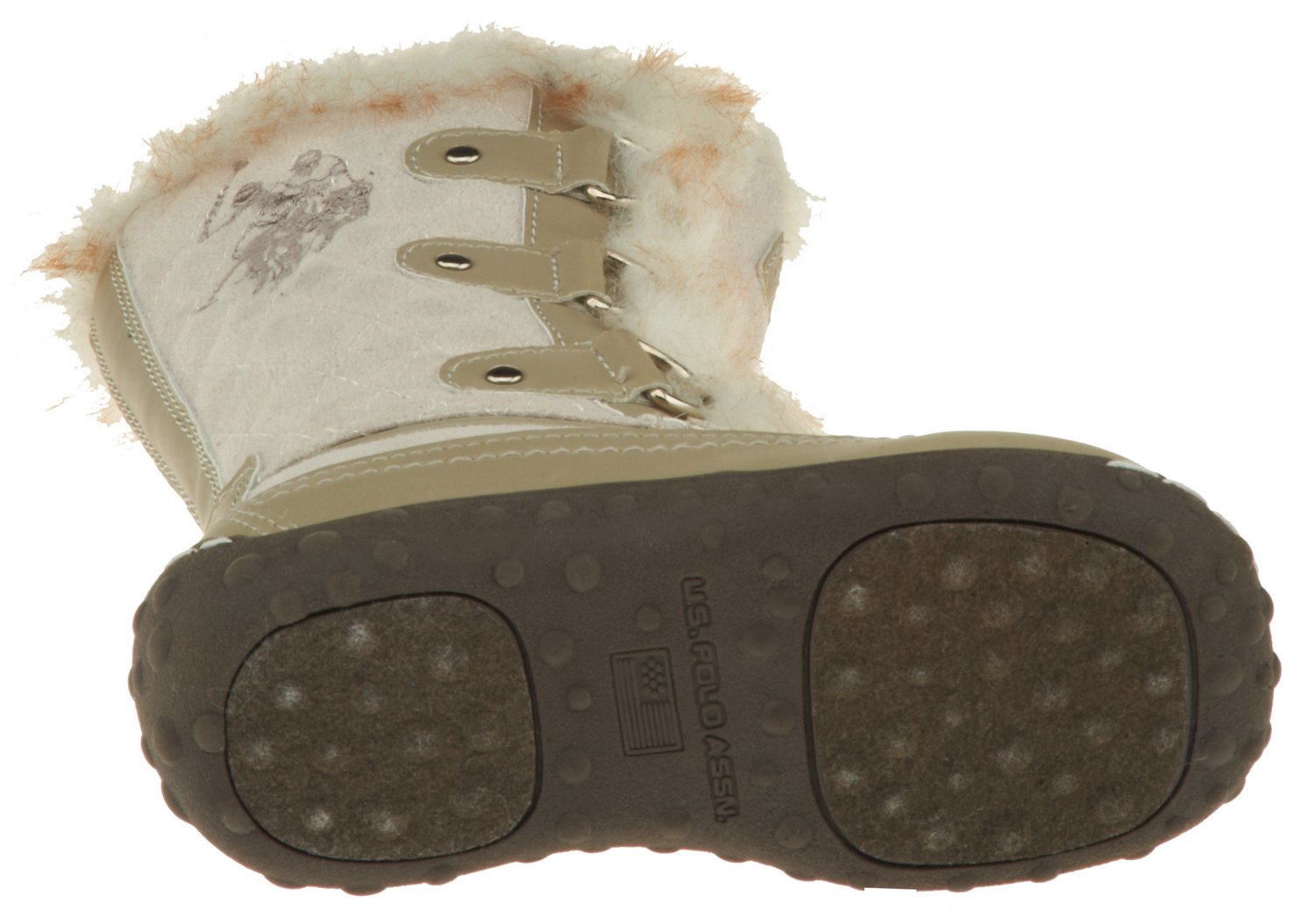 U.S. Polo Infant Girls' Microfiber Boots thumbnail