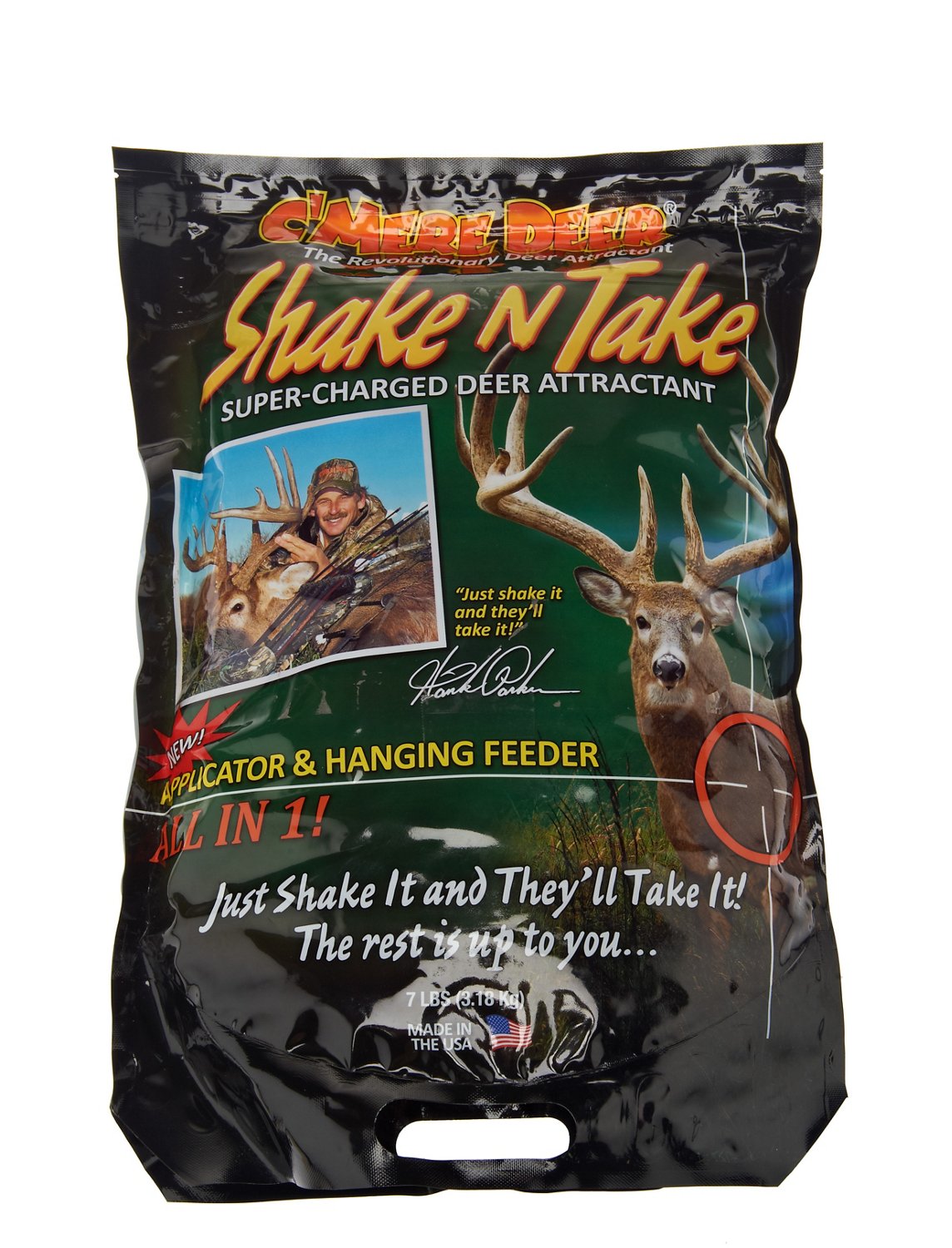 C'Mere Deer® Shake 'N Take 7 lb. Supercharged Deer Attractant and Hanger Feeder thumbnail