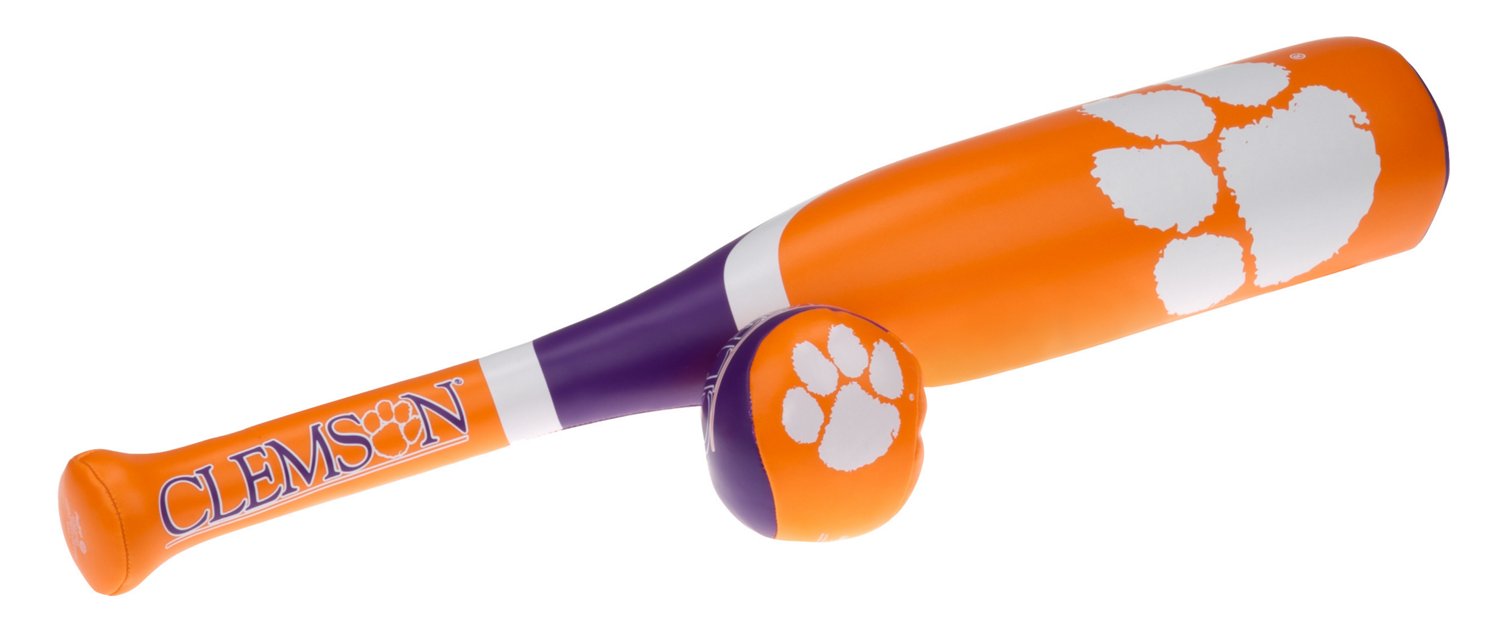 K2 Licensed Products Clemson University Grand Slam Softee Bat and Ball Set