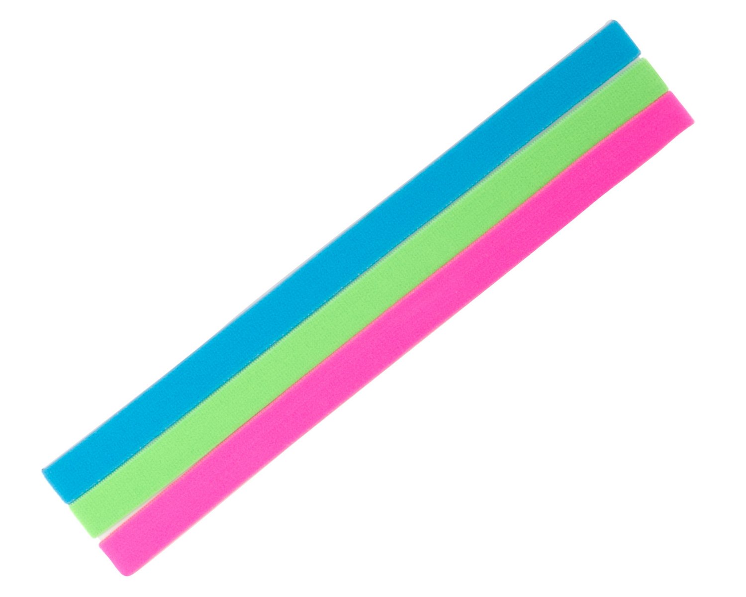 Soffe Neon Headbands 3-Pack