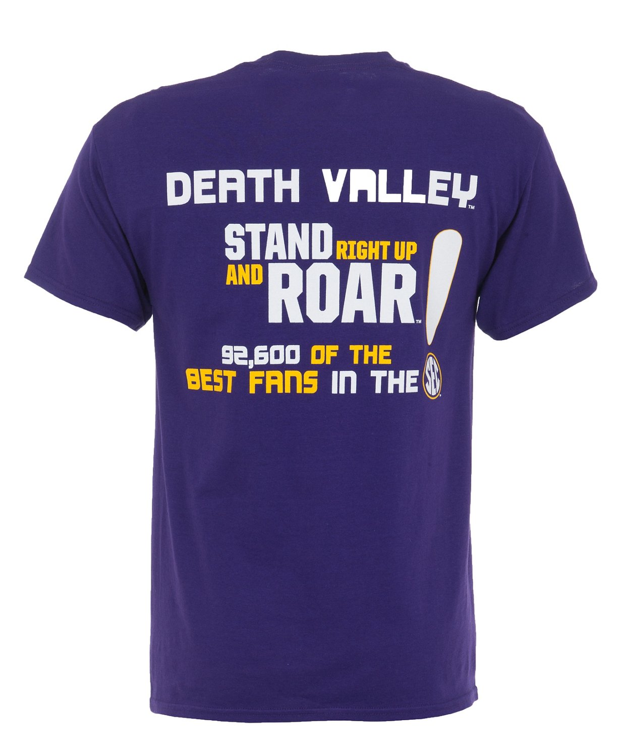 Bayou Apparel Adults' Louisiana State University Stand and Roar T-shirt