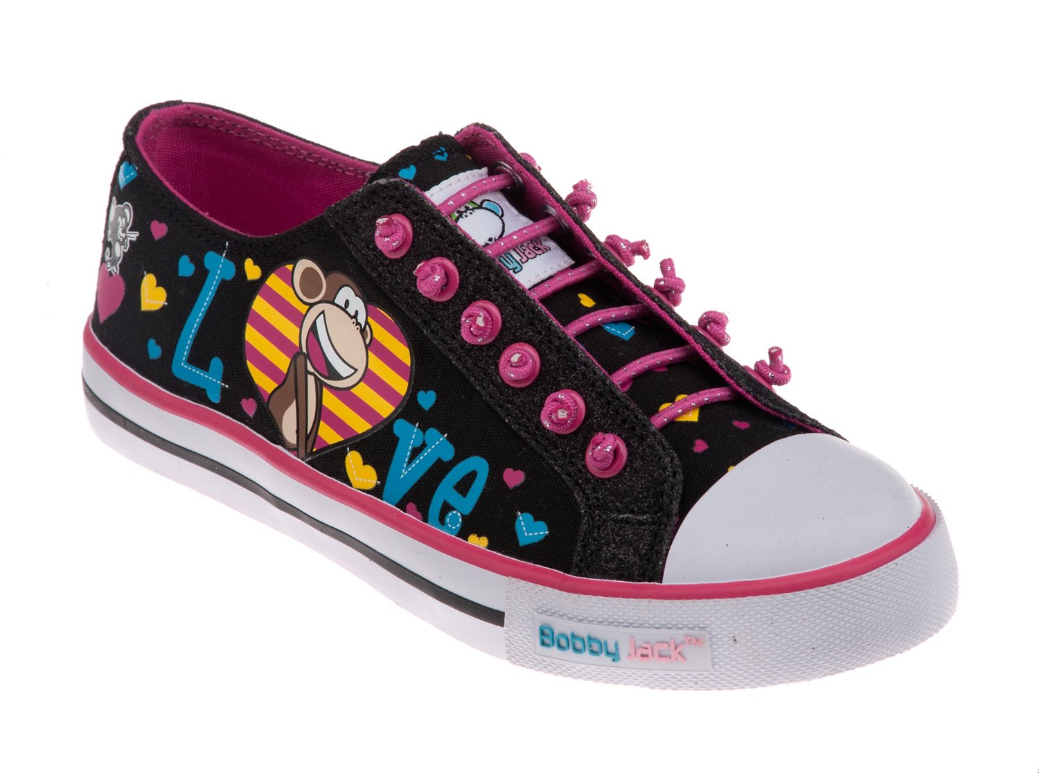 Bobby Jack Girls' Love Athletic Lifestyle Shoes thumbnail