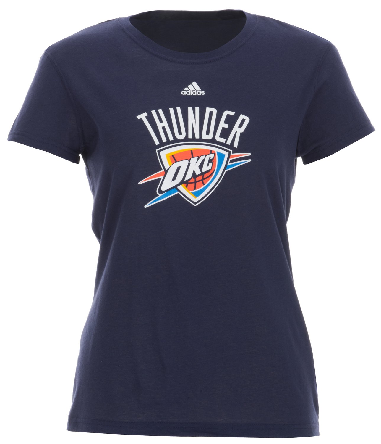 adidas Women's Oklahoma City Thunder Cap Sleeve T-shirt