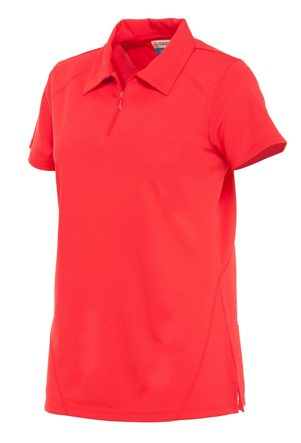 Magellan Outdoors Women's Voyager Short Sleeve 1/4 Zip Polo Shirt