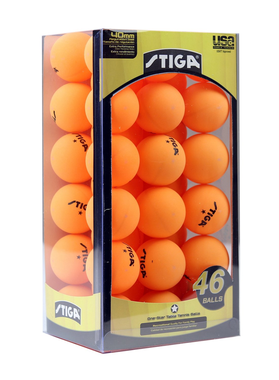 Stiga® One-Star Table Tennis Balls 46-Pack thumbnail